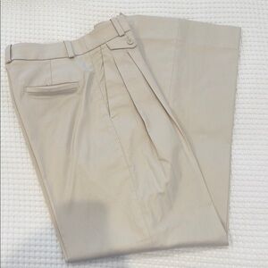 🌸🌻 Banana Republic Wide-Leg Carmel Pleated Pants EUC 🌸🌻
